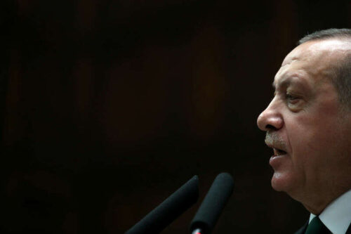 Erdogan Turcji spotkał się z Gubernatorem Bloomberga